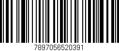 Código de barras (EAN, GTIN, SKU, ISBN): '7897056520391'