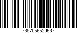 Código de barras (EAN, GTIN, SKU, ISBN): '7897056520537'