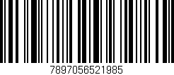 Código de barras (EAN, GTIN, SKU, ISBN): '7897056521985'