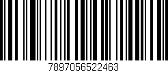 Código de barras (EAN, GTIN, SKU, ISBN): '7897056522463'