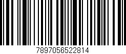 Código de barras (EAN, GTIN, SKU, ISBN): '7897056522814'