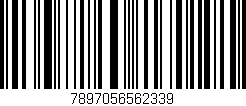 Código de barras (EAN, GTIN, SKU, ISBN): '7897056562339'