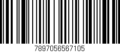 Código de barras (EAN, GTIN, SKU, ISBN): '7897056567105'