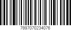 Código de barras (EAN, GTIN, SKU, ISBN): '7897070234076'