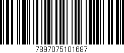 Código de barras (EAN, GTIN, SKU, ISBN): '7897075101687'