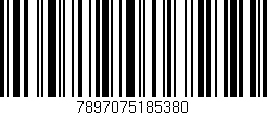 Código de barras (EAN, GTIN, SKU, ISBN): '7897075185380'