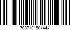 Código de barras (EAN, GTIN, SKU, ISBN): '7897101504444'