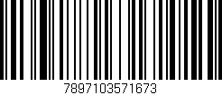 Código de barras (EAN, GTIN, SKU, ISBN): '7897103571673'
