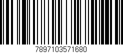 Código de barras (EAN, GTIN, SKU, ISBN): '7897103571680'