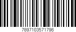 Código de barras (EAN, GTIN, SKU, ISBN): '7897103571796'