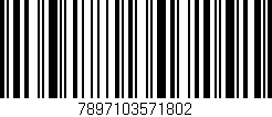 Código de barras (EAN, GTIN, SKU, ISBN): '7897103571802'
