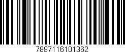 Código de barras (EAN, GTIN, SKU, ISBN): '7897116101362'