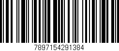 Código de barras (EAN, GTIN, SKU, ISBN): '7897154291384'