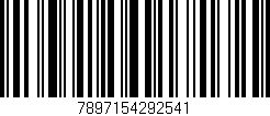 Código de barras (EAN, GTIN, SKU, ISBN): '7897154292541'