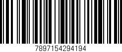 Código de barras (EAN, GTIN, SKU, ISBN): '7897154294194'