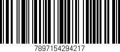 Código de barras (EAN, GTIN, SKU, ISBN): '7897154294217'