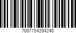 Código de barras (EAN, GTIN, SKU, ISBN): '7897154294248'