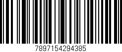Código de barras (EAN, GTIN, SKU, ISBN): '7897154294385'