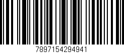 Código de barras (EAN, GTIN, SKU, ISBN): '7897154294941'
