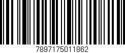 Código de barras (EAN, GTIN, SKU, ISBN): '7897175011862'
