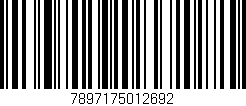 Código de barras (EAN, GTIN, SKU, ISBN): '7897175012692'