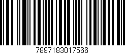 Código de barras (EAN, GTIN, SKU, ISBN): '7897183017566'