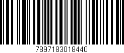 Código de barras (EAN, GTIN, SKU, ISBN): '7897183018440'