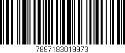 Código de barras (EAN, GTIN, SKU, ISBN): '7897183019973'