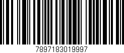 Código de barras (EAN, GTIN, SKU, ISBN): '7897183019997'