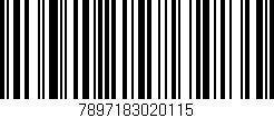 Código de barras (EAN, GTIN, SKU, ISBN): '7897183020115'