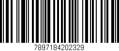 Código de barras (EAN, GTIN, SKU, ISBN): '7897184202329'
