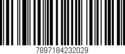 Código de barras (EAN, GTIN, SKU, ISBN): '7897184232029'