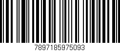 Código de barras (EAN, GTIN, SKU, ISBN): '7897185975093'