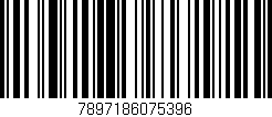 Código de barras (EAN, GTIN, SKU, ISBN): '7897186075396'