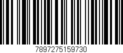 Código de barras (EAN, GTIN, SKU, ISBN): '7897275159730'