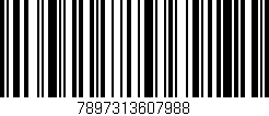 Código de barras (EAN, GTIN, SKU, ISBN): '7897313607988'