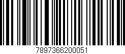 Código de barras (EAN, GTIN, SKU, ISBN): '7897366200051'