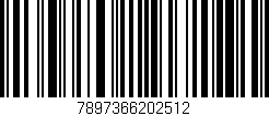 Código de barras (EAN, GTIN, SKU, ISBN): '7897366202512'