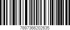 Código de barras (EAN, GTIN, SKU, ISBN): '7897366202635'