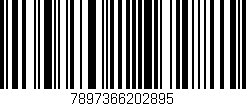 Código de barras (EAN, GTIN, SKU, ISBN): '7897366202895'
