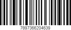 Código de barras (EAN, GTIN, SKU, ISBN): '7897366204639'