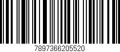 Código de barras (EAN, GTIN, SKU, ISBN): '7897366205520'
