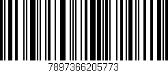 Código de barras (EAN, GTIN, SKU, ISBN): '7897366205773'