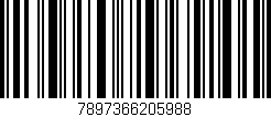 Código de barras (EAN, GTIN, SKU, ISBN): '7897366205988'