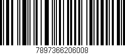 Código de barras (EAN, GTIN, SKU, ISBN): '7897366206008'