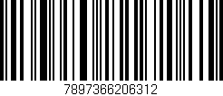 Código de barras (EAN, GTIN, SKU, ISBN): '7897366206312'