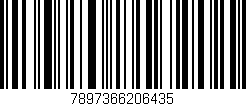 Código de barras (EAN, GTIN, SKU, ISBN): '7897366206435'