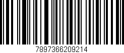 Código de barras (EAN, GTIN, SKU, ISBN): '7897366209214'
