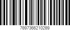 Código de barras (EAN, GTIN, SKU, ISBN): '7897366210289'