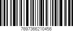 Código de barras (EAN, GTIN, SKU, ISBN): '7897366210456'
